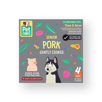 Pork - Gently Cooked For Senior Dog