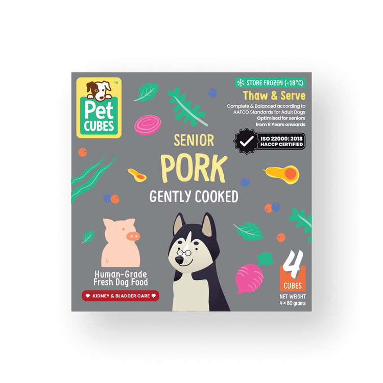 Pork - Gently Cooked For Senior Dog