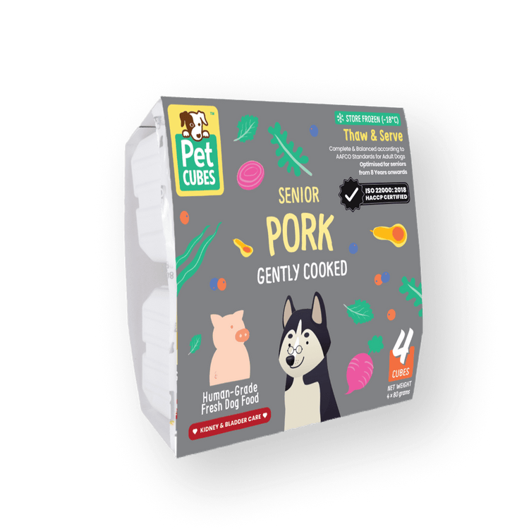 Pork - Gently Cooked For Senior Dog